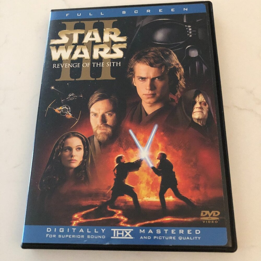 2 for $10 🎁Star Wars III: Revenge of the Sith Full Screen DVD's